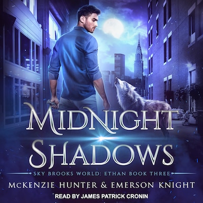 Midnight Shadows – omslag til lydbogen af Emerson Knight, McKenzie Hunter
