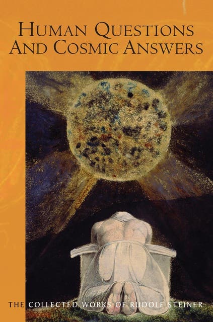 Human Questions And Cosmic Answers – omslag til lydbogen af Rudolf Steiner