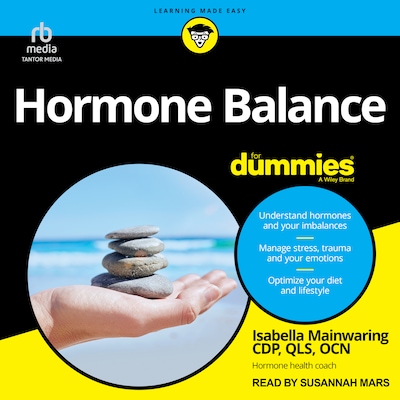 Hormone Balance For Dummies – omslag til lydbogen af Isabella Mainwaring