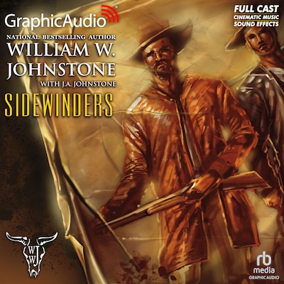 Sidewinders [Dramatized Adaptation] – omslag til lydbogen af William W. Johnstone, J.A. Johnstone
