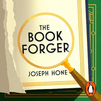 The Book Forger – omslag til lydbogen af Joseph Hone