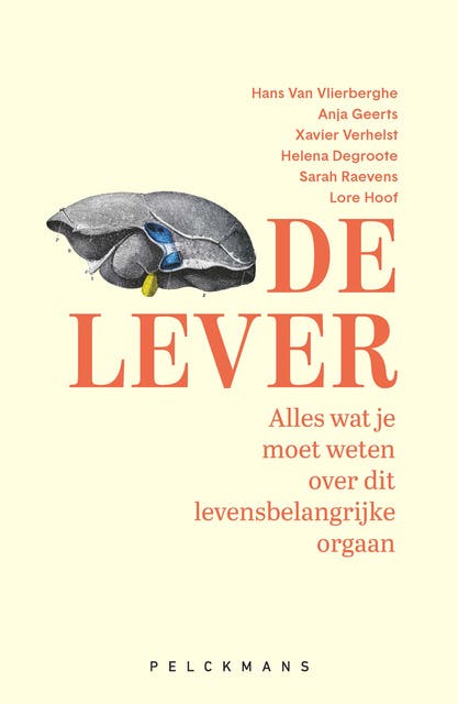 De lever – omslag van het luisterboek van Anja Geerts,Hans Van Vlierberghe,Helena Degroote,Lore Hoof,Sarah Raevens,Xavier Verhelst