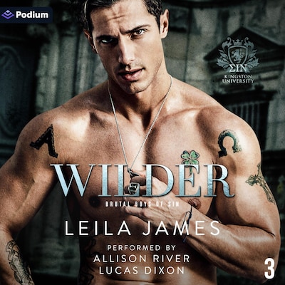Wilder – omslag til lydbogen af Leila James