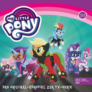 Folge 35: Kampf bis zum Ende / Power-Ponys (Das Original-Hörspiel zur TV-Serie) – okładka audiobooka, autor Tanja Schmitz
