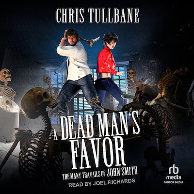 A Dead Man's Favor – omslag til lydbogen af Chris Tullbane