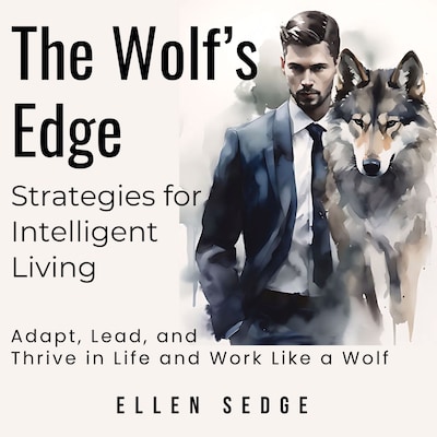 The Wolf’s Edge - Strategies for Intelligent Living – omslag til lydbogen af Ellen Sedge