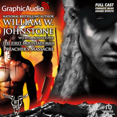 Preacher's Massacre [Dramatized Adaptation] – omslag til lydbogen af William W. Johnstone, J.A. Johnstone
