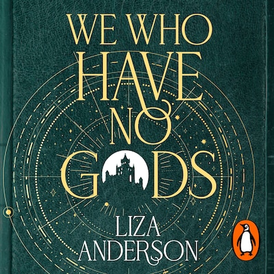 We Who Have No Gods – omslag til lydbogen af Liza Anderson