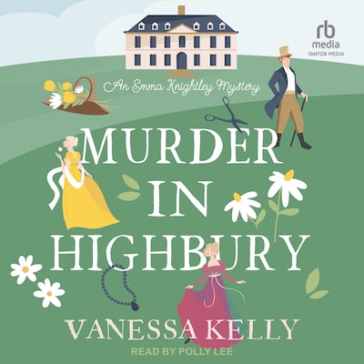 Murder in Highbury – omslag til lydbogen af Vanessa Kelly
