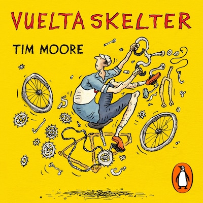 Vuelta Skelter – omslag til lydbogen af Tim Moore
