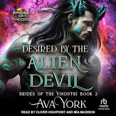 Desired by the Alien Devil – omslag til lydbogen af Ava York