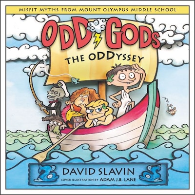 Odd Gods: The Oddyssey – okładka audiobooka, autor David Slavin