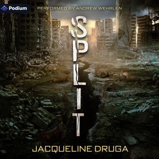 Split: Split, Book 1 – omslag till ljudboken av Jacqueline Druga