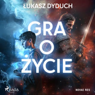 Gra o życie – okładka audiobooka, autor Łukasz Dyduch