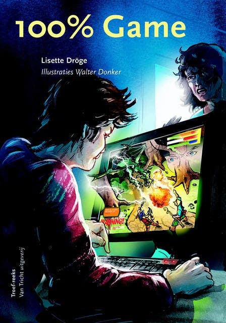 100% Game – omslag van het luisterboek van Lisette Dröge