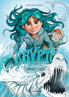 Krypto - Gömda i isen – omslag till ljudboken av Hans Jörgen Sandnes