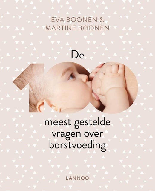 De 100 meest gestelde vragen over borstvoeding – omslag van het luisterboek van Eva Boonen,Martine Boonen