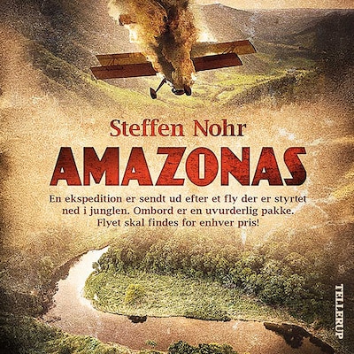Amazonas – omslag til lydbogen af Steffen Nohr
