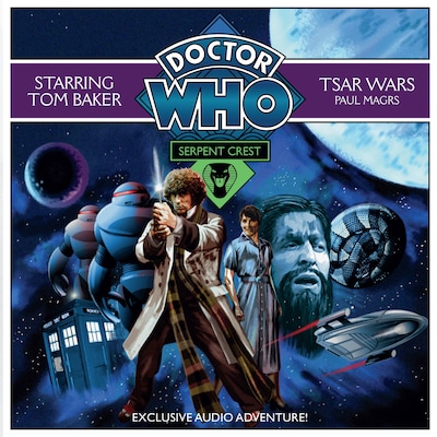 Doctor Who Serpent Crest 1: Tsar Wars – omslag til lydbogen af Paul Magrs