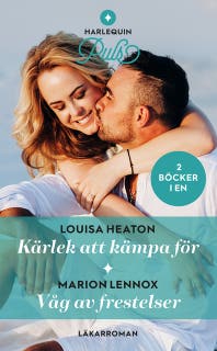 Kärlek att kämpa för / Våg av frestelser – omslag till ljudboken av Louisa Heaton,Marion Lennox