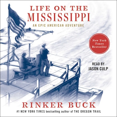 Life on the Mississippi – omslag til lydbogen af Rinker Buck