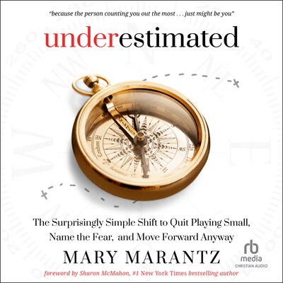 Underestimated – omslag til lydbogen af Mary Marantz