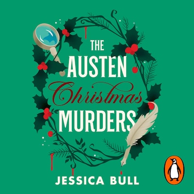 The Austen Christmas Murders – omslag til lydbogen af Jessica Bull
