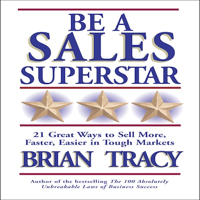 Be a Sales Superstar – omslag til lydbogen af Brian Tracy
