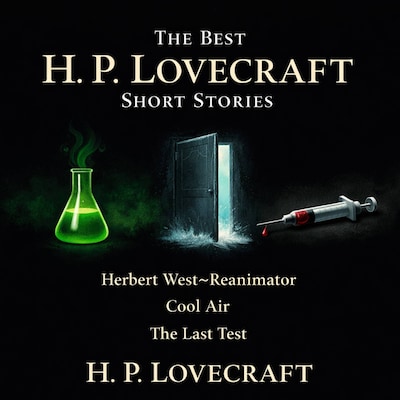 The Best H. P. Lovecraft Short Stories – omslag til lydbogen af H. P. Lovecraft