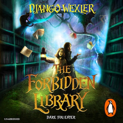 The Forbidden Library – omslag til lydbogen af Django Wexler