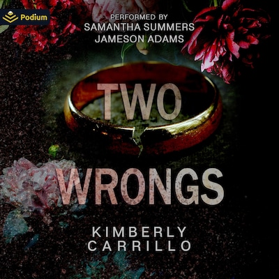 Two Wrongs – omslag til lydbogen af Kimberly Carrillo