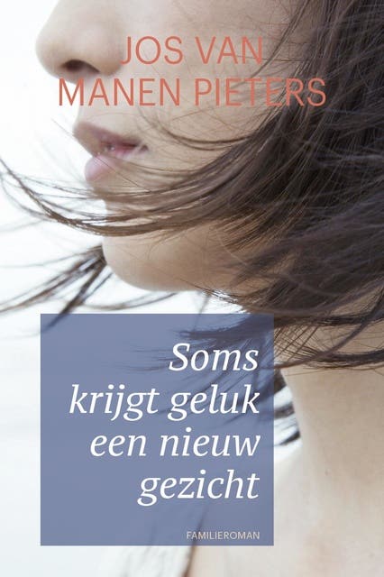 Soms krijgt geluk een nieuw gezicht – omslag van het luisterboek van Jos van Manen Pieters