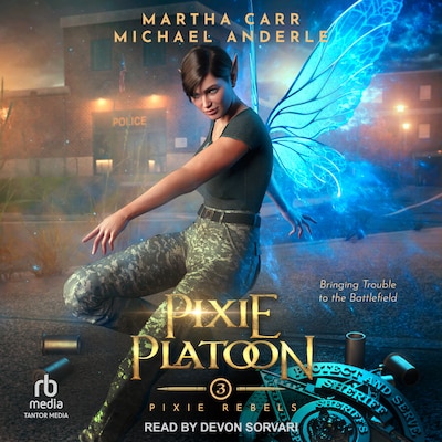 Pixie Platoon – omslag til lydbogen af Martha Carr, Michael Anderle