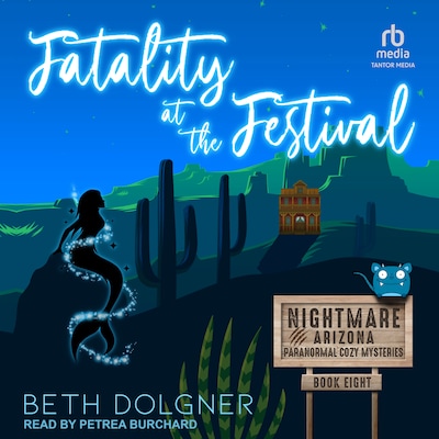 Fatality at the Festival – omslag til lydbogen af Beth Dolgner