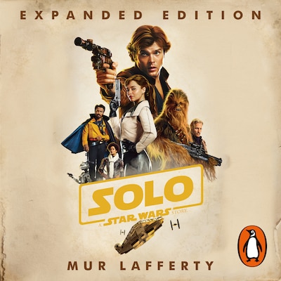 Solo: A Star Wars Story – omslag til lydbogen af Mur Lafferty