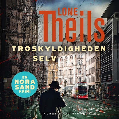 Troskyldigheden selv – omslag til lydbogen af Lone Theils