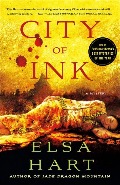 City of Ink: A Mystery – omslag til lydbogen af Elsa Hart