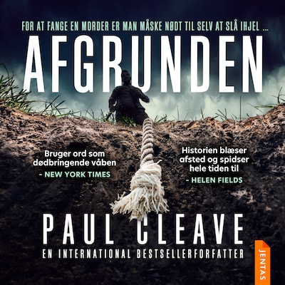 Afgrunden – omslag til lydbogen af Paul Cleave