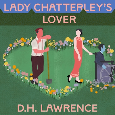 Lady Chatterly's Lover – omslag til lydbogen af D. H. Lawrence
