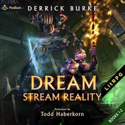 Dream Stream Reality: Publisher's Pack – omslag til lydbogen af Derrick Burke