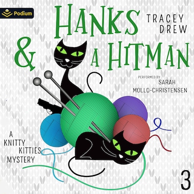 Hanks and a Hitman – omslag til lydbogen af Tracey Drew