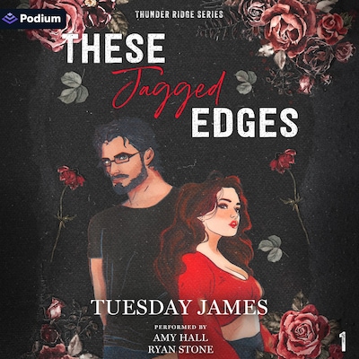 These Jagged Edges – omslag til lydbogen af Tuesday James