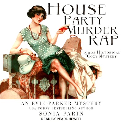 House Party Murder Rap – omslag til lydbogen af Sonia Parin