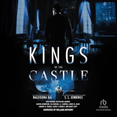 Kings of the Castle – omslag til lydbogen af Naleighna Kai, S. L. Jennings, J.L. Campbell