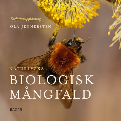 Naturlycka - Biologisk mångfald – omslag till ljudboken av Ola Jennersten