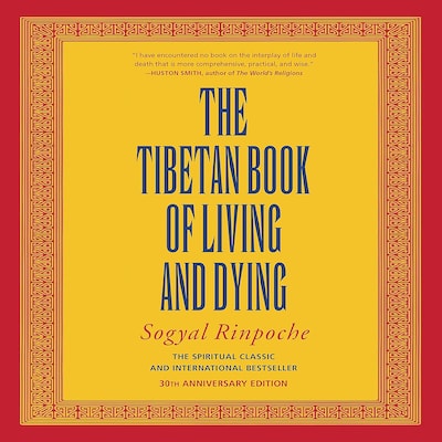 The Tibetan Book of Living and Dying – omslag til lydbogen af Sogyal Rinpoche