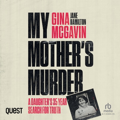 My Mother's Murder – omslag til lydbogen af Gina McGavin