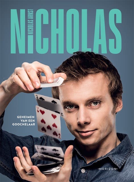 Nicholas: Geheimen van een goochelaar – omslag van het luisterboek van Nicholas Arnst