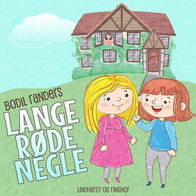 Lange røde negle – omslag til lydbogen af Bodil Randers