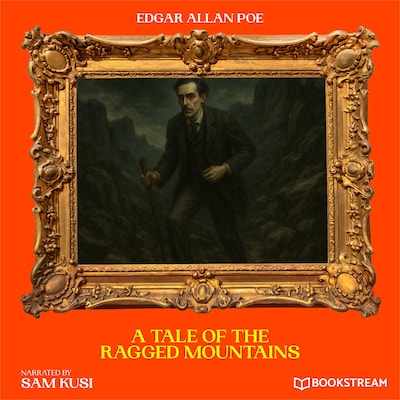 A Tale of the Ragged Mountains – omslag til lydbogen af Edgar Allan Poe